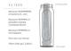 Lifestraw Hopfällbar Vattenfilterflaska Peak Series 1l Blå