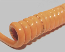 BKL Electronic 1506126 spiralkabel H07BQ-F 1200 mm / 4800 mm 5 G 1,50 mm² + 5 G 1,50 mm² orange (1 st)