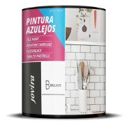 Jovira pinturas - 1 - KAKELFÄRG Ge en ny bild till ditt kök och badrum. (750 ml, ljus vit)