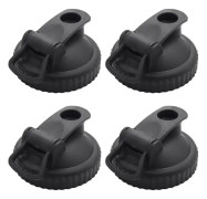 Masonburklock - 4-pack burkar med vändlock, läckagesäkra och lufttäta för enkel hällning