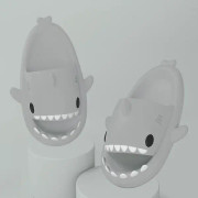 Shark Tofflor Halkfria duschtofflor Badrumstofflor Mjuka sommarsandaler för flickor och pojkar New V