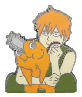 Anime Chainsaw Man Cartoon Badge Chainsaw Man Elektrisk Haj Sub