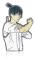 Anime Chainsaw Man Cartoon Badge Chainsaw Man Elektrisk Haj Sub