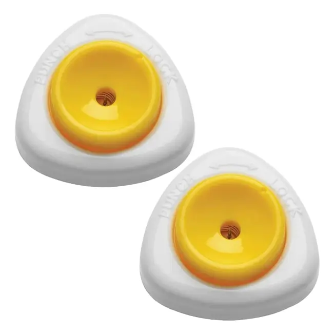 2 stycken äggvispseparator, hålslagare, äggvisp