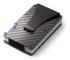 Carbon Fiber korthållare RFID Svart One size