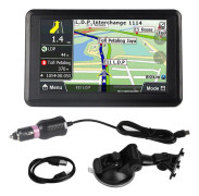 Universal 5-tums pekskärm bilnavigator GPS-navigering DDR256M 8G MP3 FM Europakarta 508