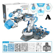 3 i 1 hydraulisk mekanisk armsats