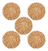 18 cm Cirkelflätad Värmebeständig Utomhus Bordsunderlägg Bord