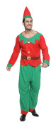 Jultomtdräkt Förälder Barnfest Outfit Holiday Cosplay Fancy Dress Familjekläder Men M