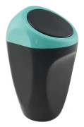 Mini Bil Papperskorg Plast Avfallskorg 16x8CM Papperskorg Förvaring Con
