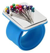 Blå - Magnetisk sykudde, 1 st magnetisk sykudde armband, magnetisk sykudde, magnetisk sykudde med armband för