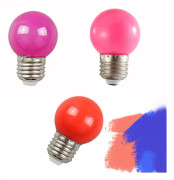 rosa 6 röda 6 lila atmosfär LED-lampor romantisk sovrum säng