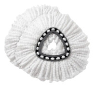 2-pack Spin Mop Ersättningshuvud Kompatibelt med Ocedar Easy, ZQKLA