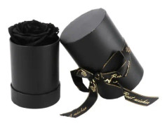 HURRISE Eternal Flower Mini Cuddle hink, konserverade blommor, liten rund blomsterhink, hängande ljusarrangemang