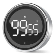 Digital Kitchen Timer Rotation Countdown Timer Magnetisk Countup