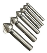 3-bladig 90 graders HSS titan 3-bladig försänkningsborr set (6-pack)