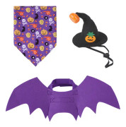 1 set spindel bröst och rygg Set Halloween spindel bröst och rygg