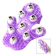 Cellulitmassagervante (Lila), Cellulitmassagerborste Cosmopolitan Kroppsmassagervante Anti-Stress Manuell Massageapparat