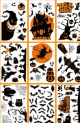 IC Halloween Dekorationer Fönsterdekaler, Halloween