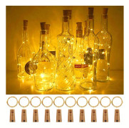 Flaskljus, LED-flaskljus, 2M Flaskljus, Flexibel Koppar