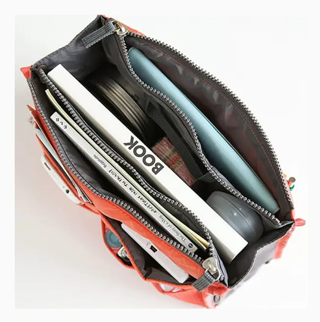 Organizer Insert Bag Dam Nylon Travel Insert Organizer Handväska