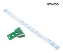 USB laddningsportuttag Kretskort 12Pin JDS 011 030 040 För PS4-kontroller
