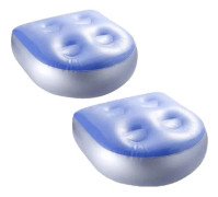 2PCS Badkar Kudde Ryggstöd Pad (47 x 37cm)