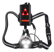 LED Laddningsbar Huvudlampa, USB Laddningsbar Huvudlampa 500 lux 4 Mo