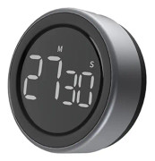 Digital Kitchen Timer Rotation Countdown Timer Magnetisk Countup