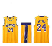 IC Kobe Bryant Baskettröja Nr. 24 Lakers Gul Hemma För Barn V XS