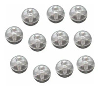 100 st Mini LED-lampor Pappersballonger Sladdlösa Blinkande Bolllampa Festdekorationer (Vit) LYLM