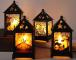 Halloween Hängande Led Lantern Led Ljusstake Halloween Utomhus Inomhusdekoration Heminredning Spökhusprydnader Ns2（Häxa）
