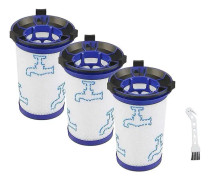 3st Hepa-filter för 360 dammsugare Rh9037 Rh9038 Rh9039 Rh9051wo Rh9057wo Rh9086wo Ersättning