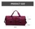 Gymväskor för män Vattentät Duffel Weekender Bag För Kvinnor och Män Simsport Resa Gymväska, 19,68 tum