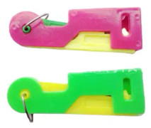 2 st nålträdare, plast DIY-trädare, plastnålträdare