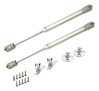 Hydrauliska gasfjädrar för köksskåp Dörr Lyftspjäll gångjärn, 150n/15kg 270mm, paket med 2 Hy