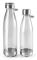 STÖTSÄKER GLASFLASKA - HÖJD 30 CM - KAPACITET 1000 ML