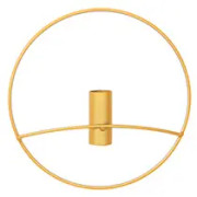 Väggmonterad geometrisk rund ljusstake Ljusstake Hemma Metall