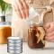 Plåt delat lock med runt band, 70 mm, 48pack