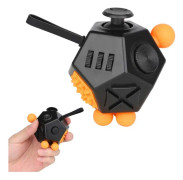 Stressboll Fidget Cube Leksak 12 Sidor Ångest Uppmärksamhet, ZQKLA
