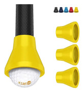 3 st Golf Ball Retriever, Golf Ball Pick-up sugkopp, Golf Ball Grabber sugkopp för putters och golfare