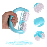 2 stycken Arm 2 Hjul V-formad Massager Arm Massage Lugnande