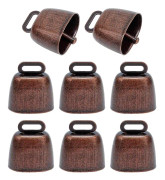 Styck Hage Järn Bell Bonddjur Bell Retro Järn Bell Hängen Metall Pet Bells Summer Call Bells för nötkreatur Ko Häst Får CDQ