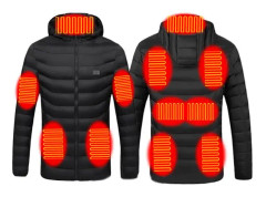 Electric Heating Coat Lättvikts USB Electric Body Warmer Kläder för män och kvinnor