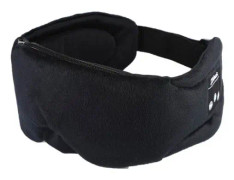 Sovmask med hörlurar Bluetooth 5.0 - svart