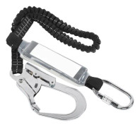Camnal High Altitude Protective Safety Elastic Buffer Sling Bälte med krok AntiFall Strap