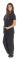 Dam Scrub Set Sex Pocket Medicinska Scrubbar (V-hals med Cargo