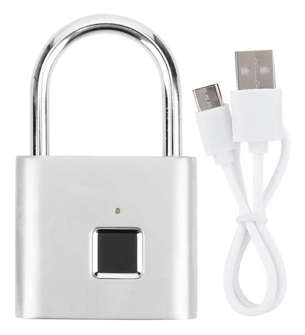 Smart fingeravtryckslås, Mini Durable Security Electronic Padlo