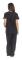 Dam Scrub Set Sex Pocket Medicinska Scrubbar (V-hals med Cargo
