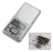 500g 0,1g Digital Pocket Våg Smycken Precision Vikt Elektronisk Balans Hot